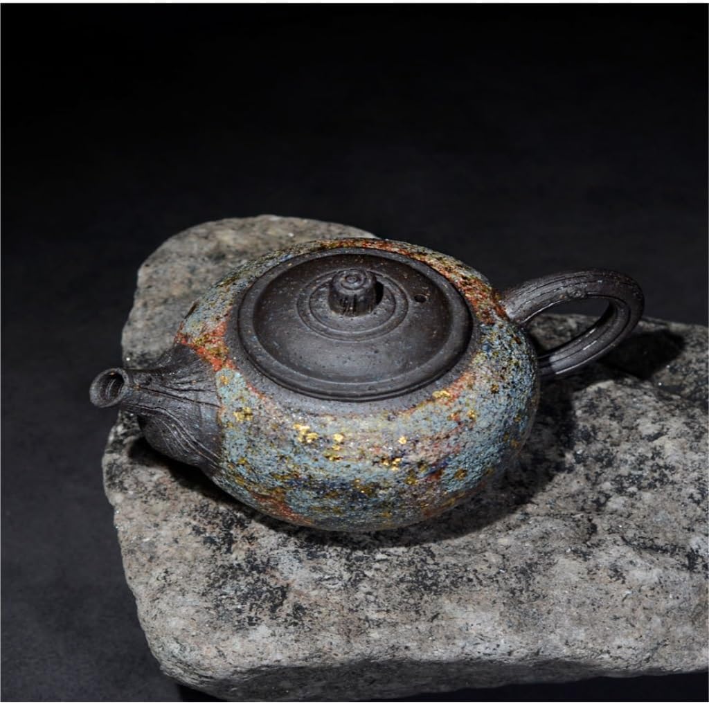 ベンジャロン焼き〕ティーセット （ゾウ：箱付き） ベンジャロン焼き